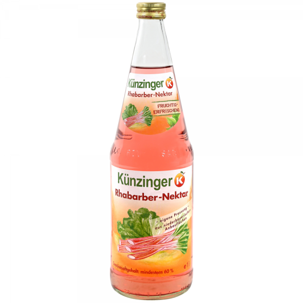 Künzinger Rhabarber-Nektar 6x1,0l