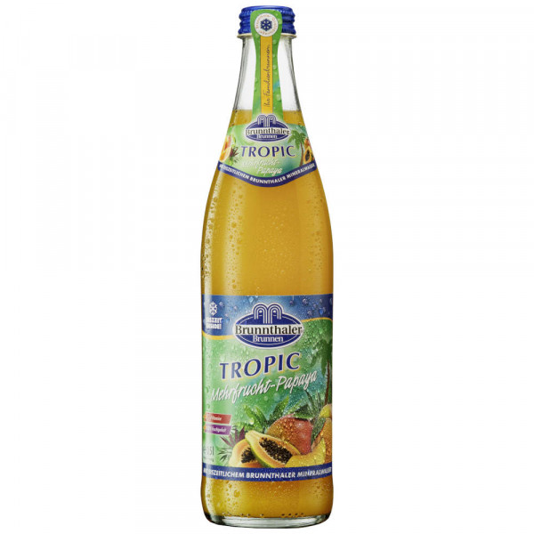 Brunnthaler TROPIC Mehrfrucht-Papaya 20x0,5l