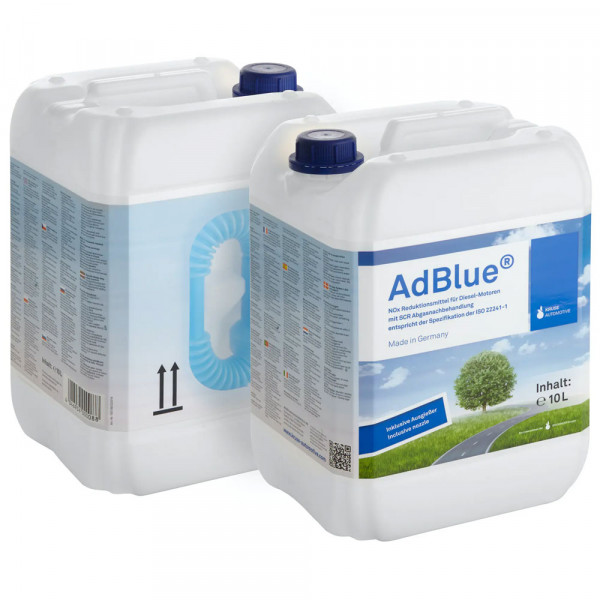 AdBlue® 10 Liter Kanister nach ISO 22241 mit Flexausgießer