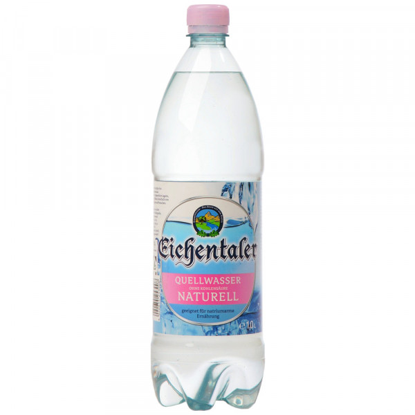 Eichentaler Mineralwasser 12x1,0l - 10x naturell