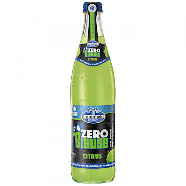 Brunnthaler Zero Brause Citrus 20x0,5l