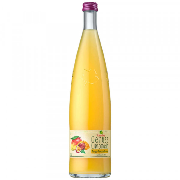 Teinacher Genuss-Limonade Mango-Maracuja-Orange 12x0,75l