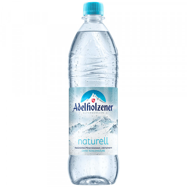 Adelholzener Naturell Mineralwasser 12x1,0 l