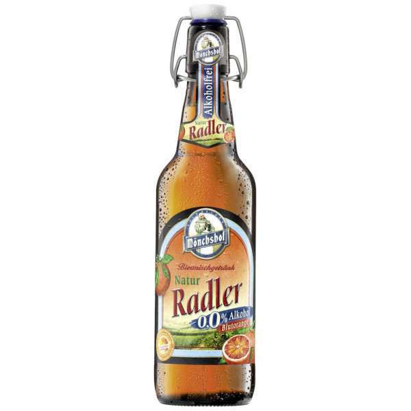 Mönchshof Natur Radler Blutorange alkoholfrei 20x0,5l