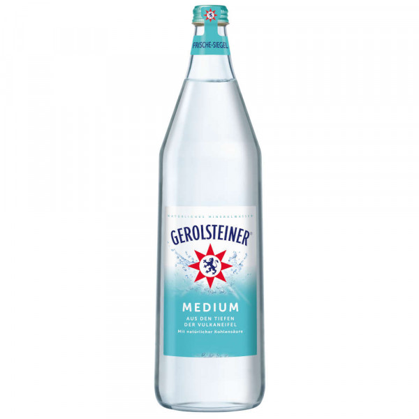 Gerolsteiner Mineralwasser Medium 6x1,0l