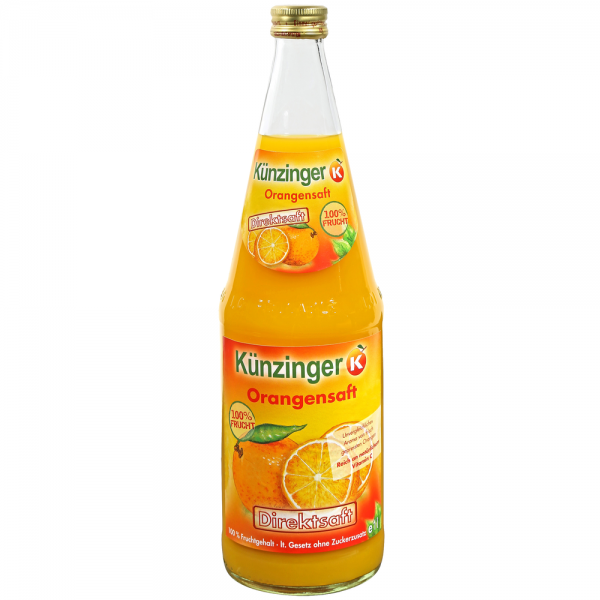 Künzinger Orangen-Direktsaft 6x1,0l
