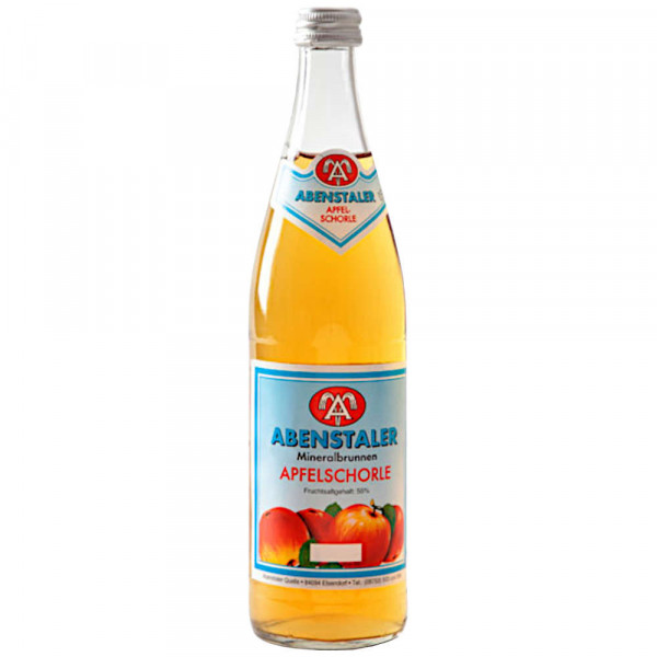 Abenstaler Apfelschorle 55% 20x0,5l