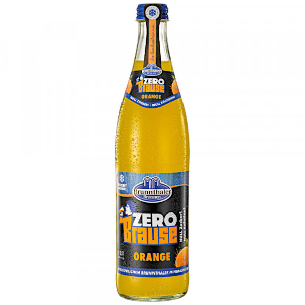 Brunnthaler Zero Brause Orange 20x0,5l
