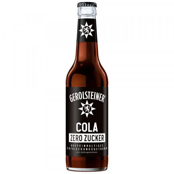 Gerolsteiner Cola Zero Zucker 24x0,33l