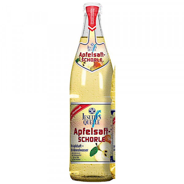JesuitenQuelle Apfelsaft-Schorle Klar 20x0,5l
