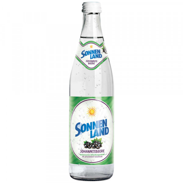 Sonnenland Tafelwasser Still Johannisbeere 12x0,5l