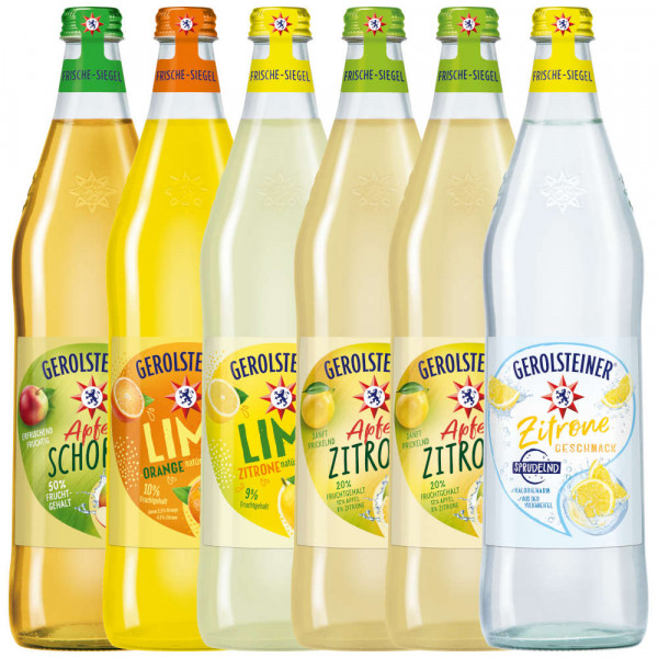 Gerolsteiner Mischkiste 6x0,75l