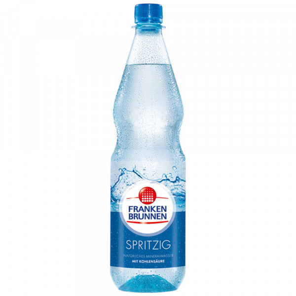 Franken Brunnen Mineralwasser Spritzig 12x1,0l PET