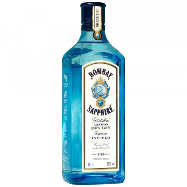 Bombay Sapphire Gin 40% vol. 1,0l