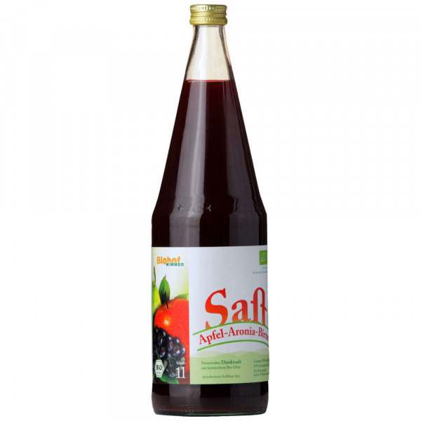 Biohof Wimmer BIO Apfel-Aronia-Birnensaft 6x1,0l