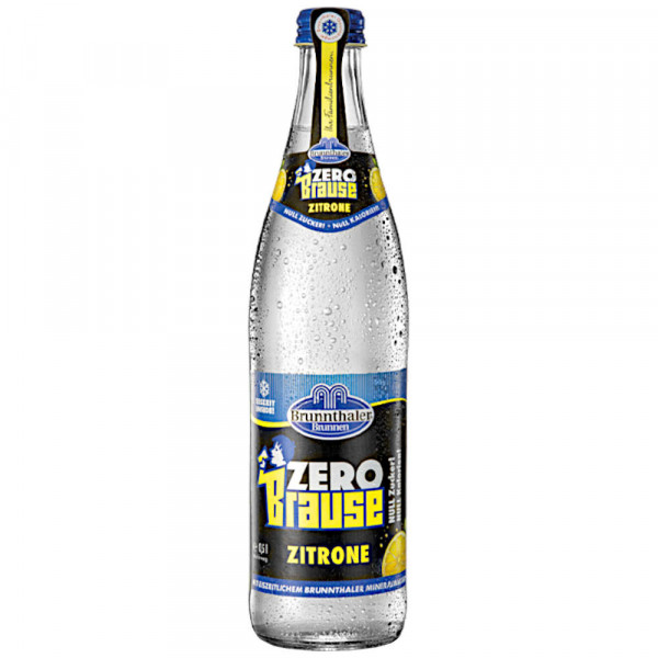 Brunnthaler Zero Brause Zitrone 20x0,5l