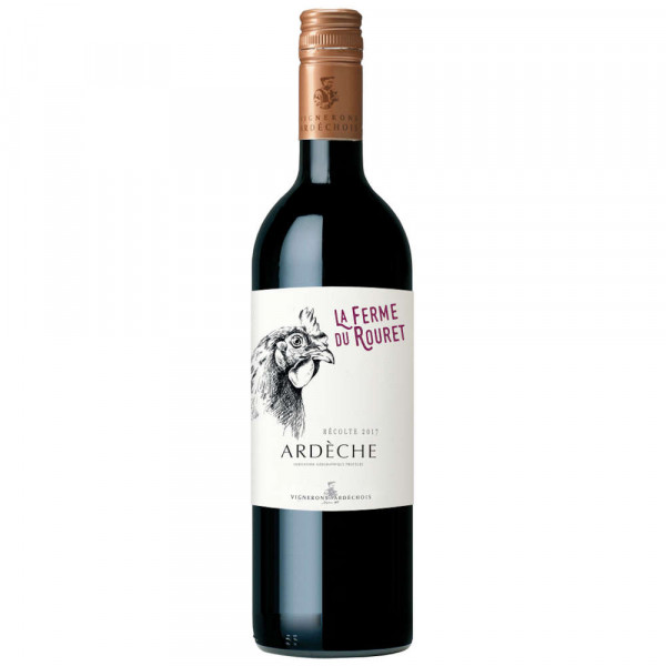 La Ferme du Rouret Ardèche IGP - Rouge 1,0l