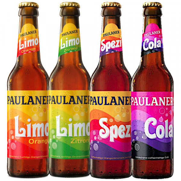 Paulaner Limo / Spezi / Cola 4x6x0,33l