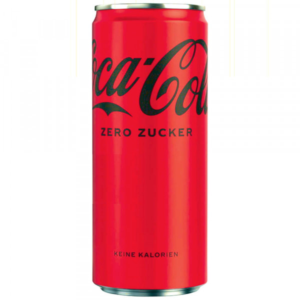 Coca-Cola Zero Sugar 3x0,33l Dose + 1 Dose GRATIS
