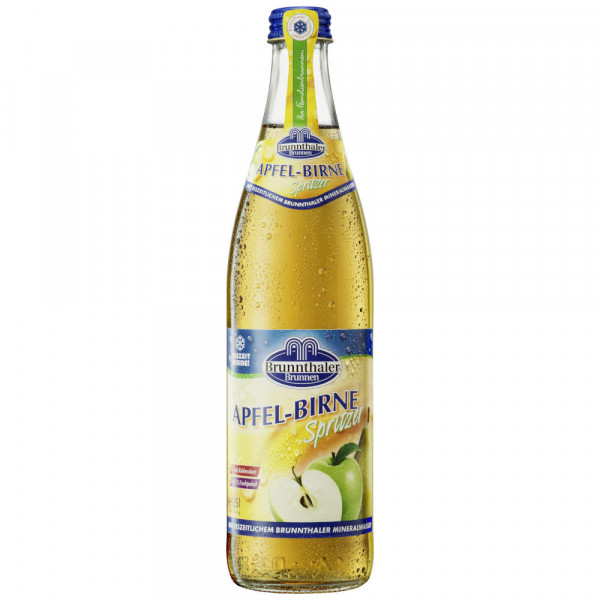 Brunnthaler Apfel-Birne Spritzer 20x0,5l
