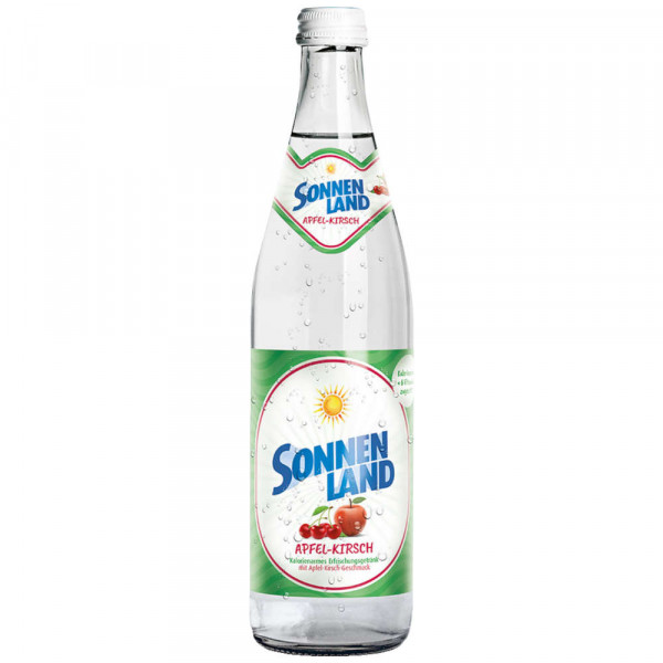 Sonnenland Tafelwasser Still Apfel-Kirsch 12x0,5l