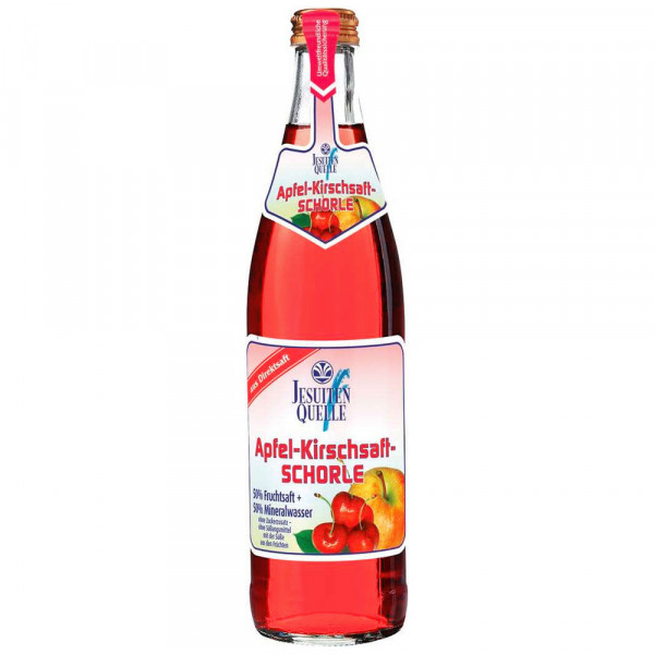 JesuitenQuelle Apfel-Kirschsaft-Schorle 20x0,5l