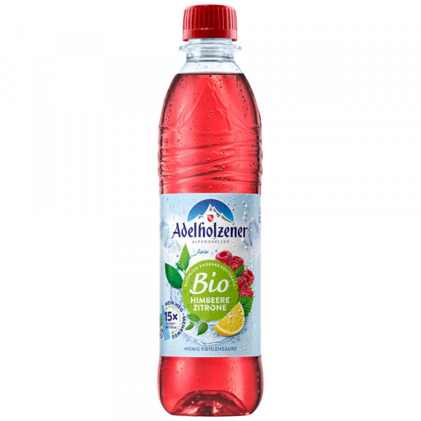 Adelholzener Bio Himbeere Zitrone 12x0,5l PET