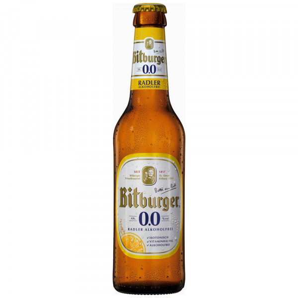 Bitburger Radler Alkoholfrei 24x0,33l